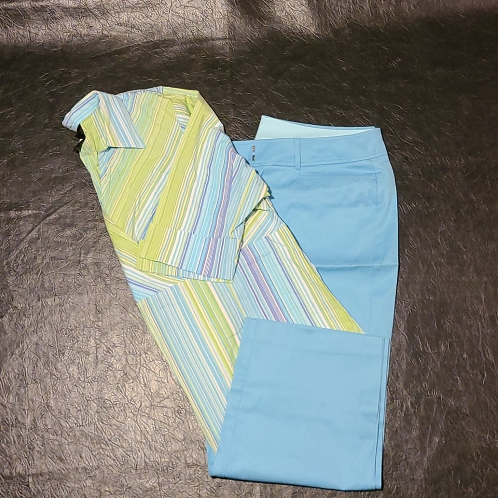 Womens Lane Bryant capri pants